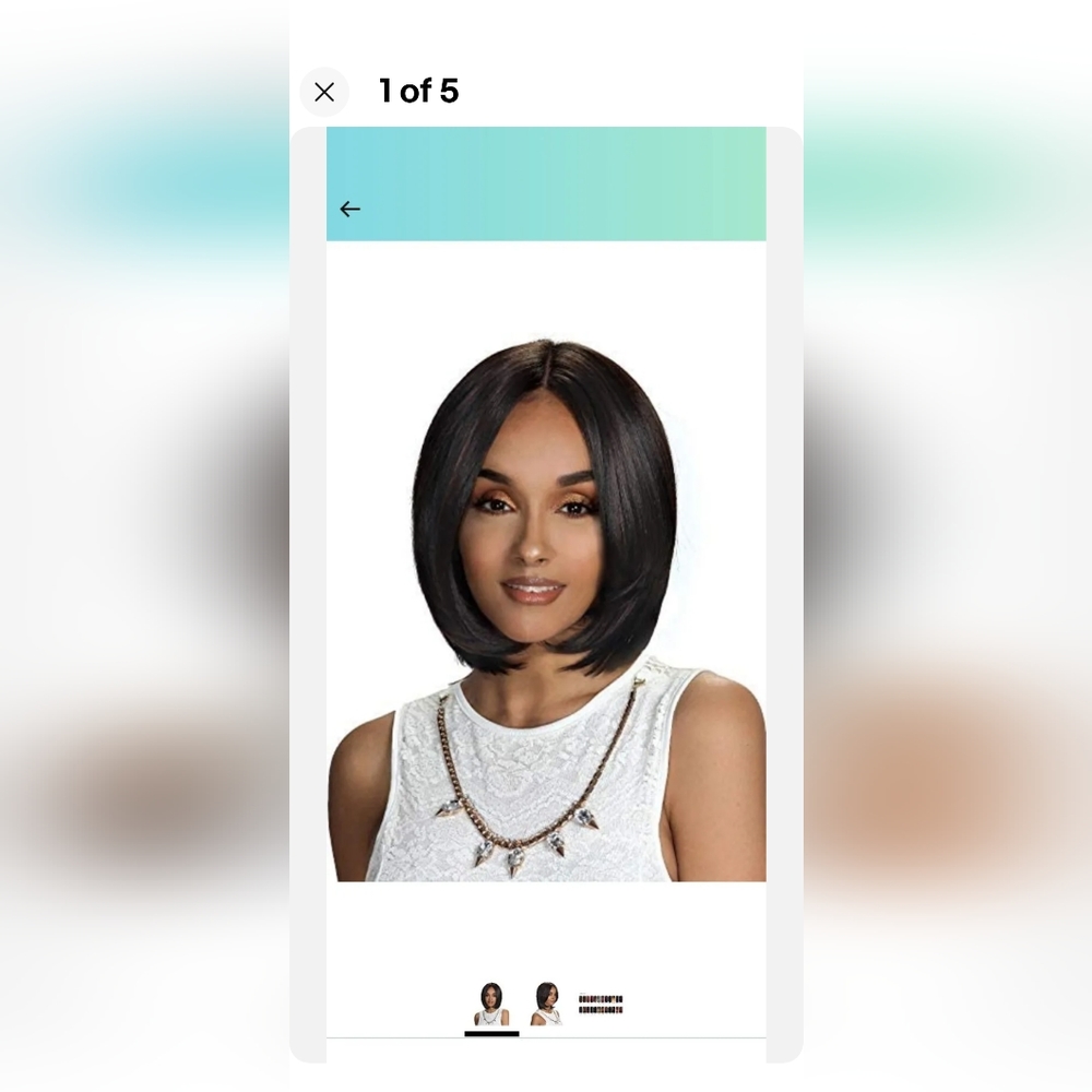 Women's Wig~Zury SiS - Som Rt Charcoal - Sandy